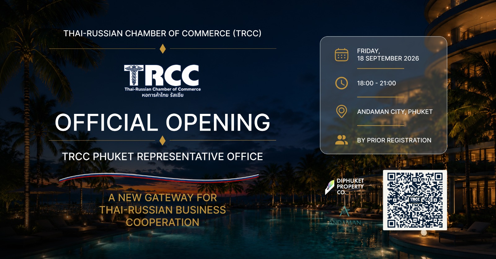 Official Opening of the TRCC Phuket Representative Office