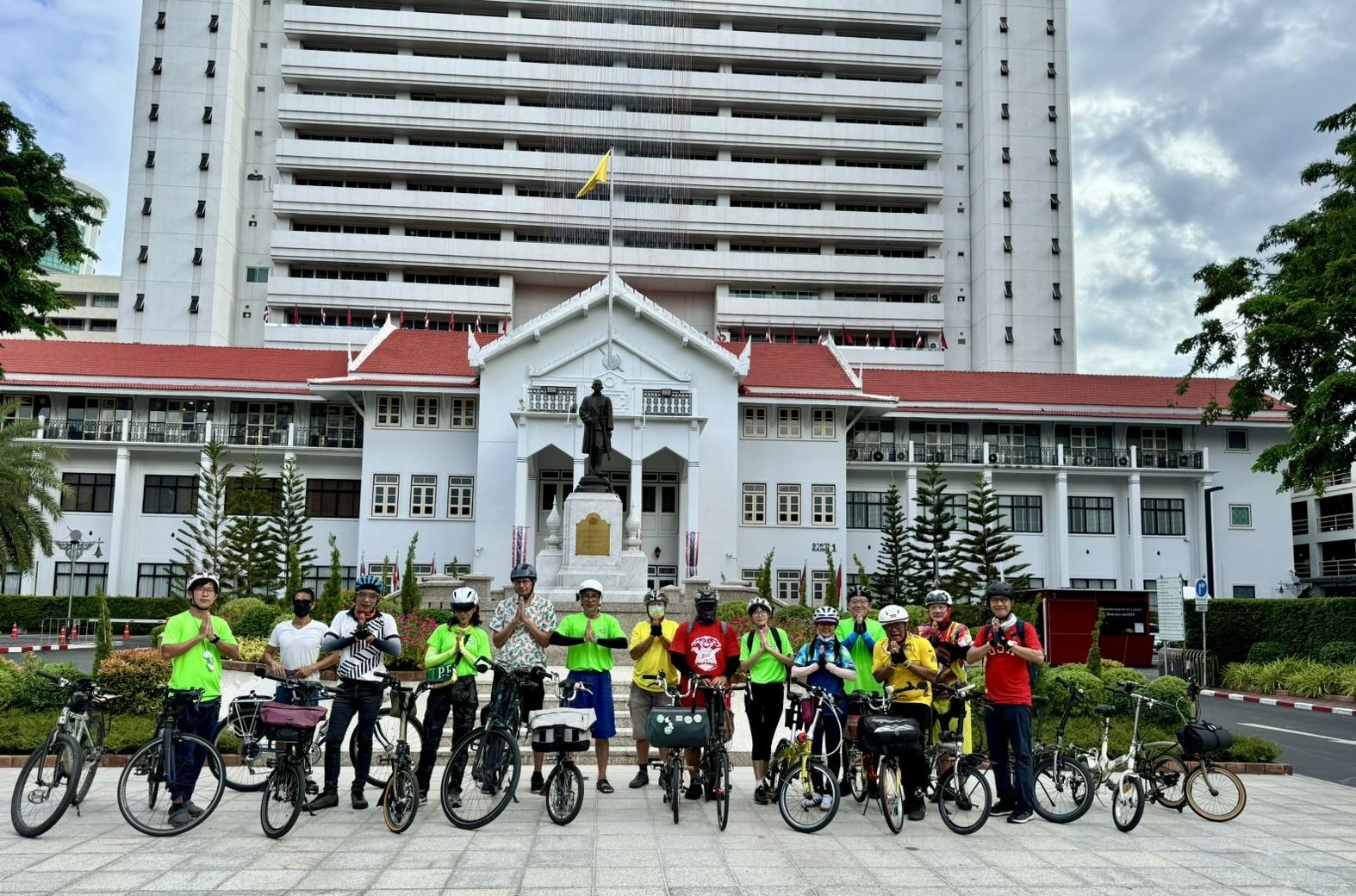 Thai-Russian Chamber of Commerce Members Participate in Meet Up Event Celebrating World Bicycle Day